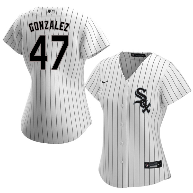 Nike Women #47 Gio Gonzalez Chicago White Sox Baseball Jerseys Sale-White